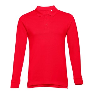 PÓLO PIQUÉ M/COMP. BERN VERMELHO